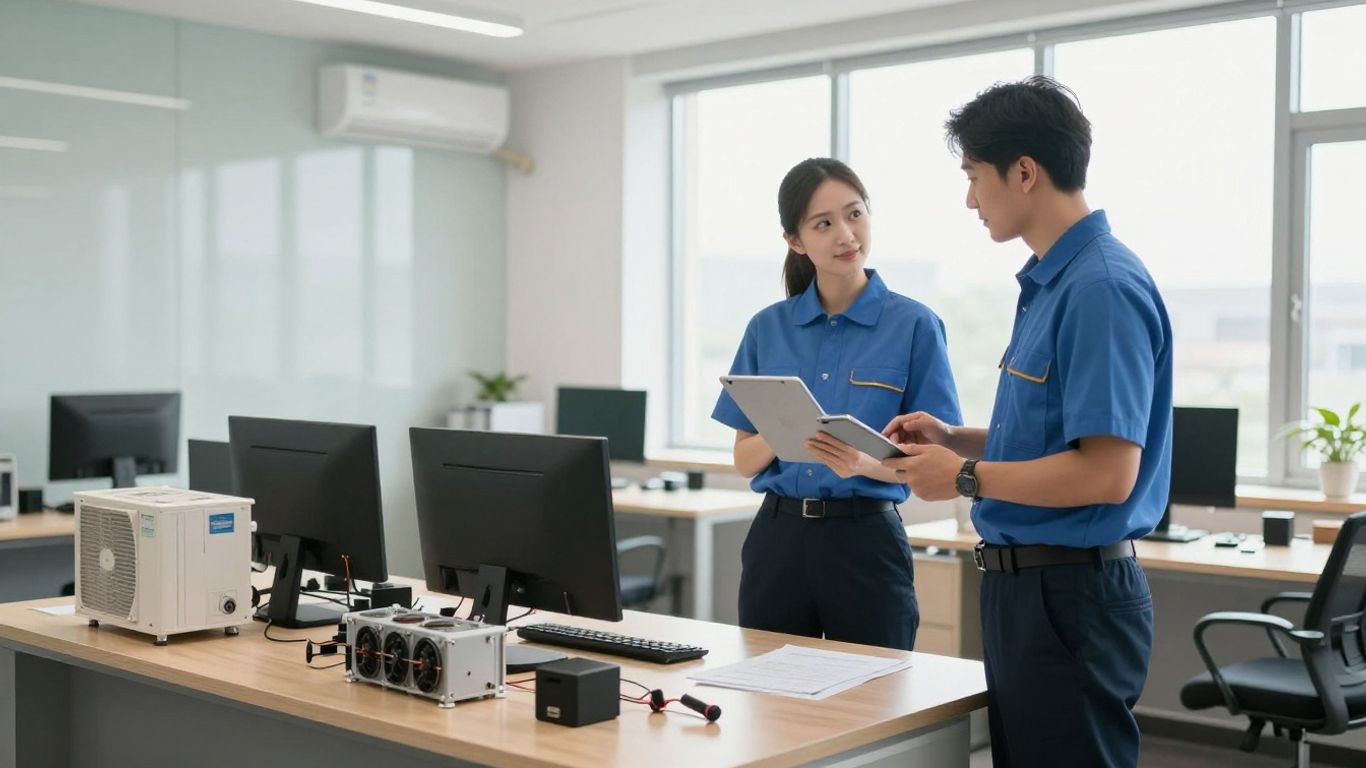 Service Fusion HVAC software for small businesses.