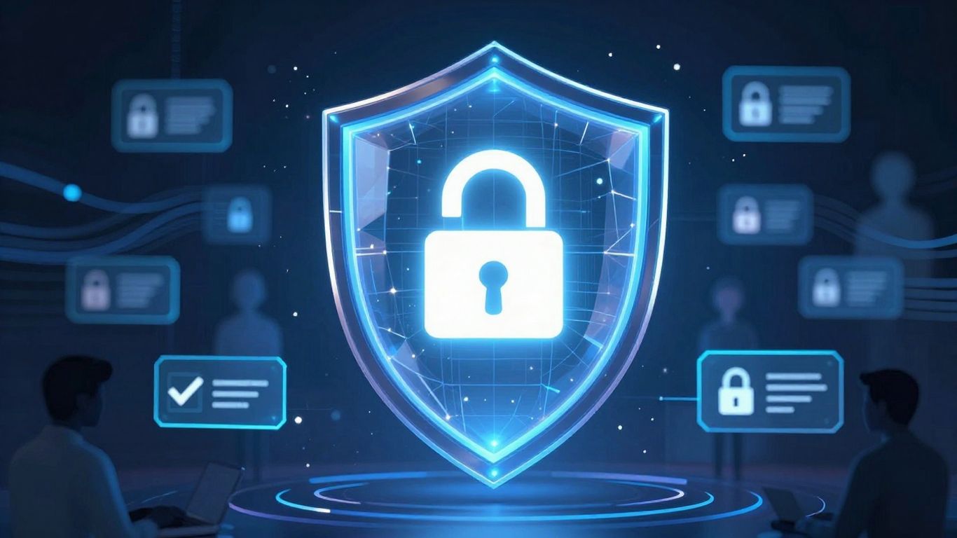 Digital shield fortifying online marketplace with secure user interactions.