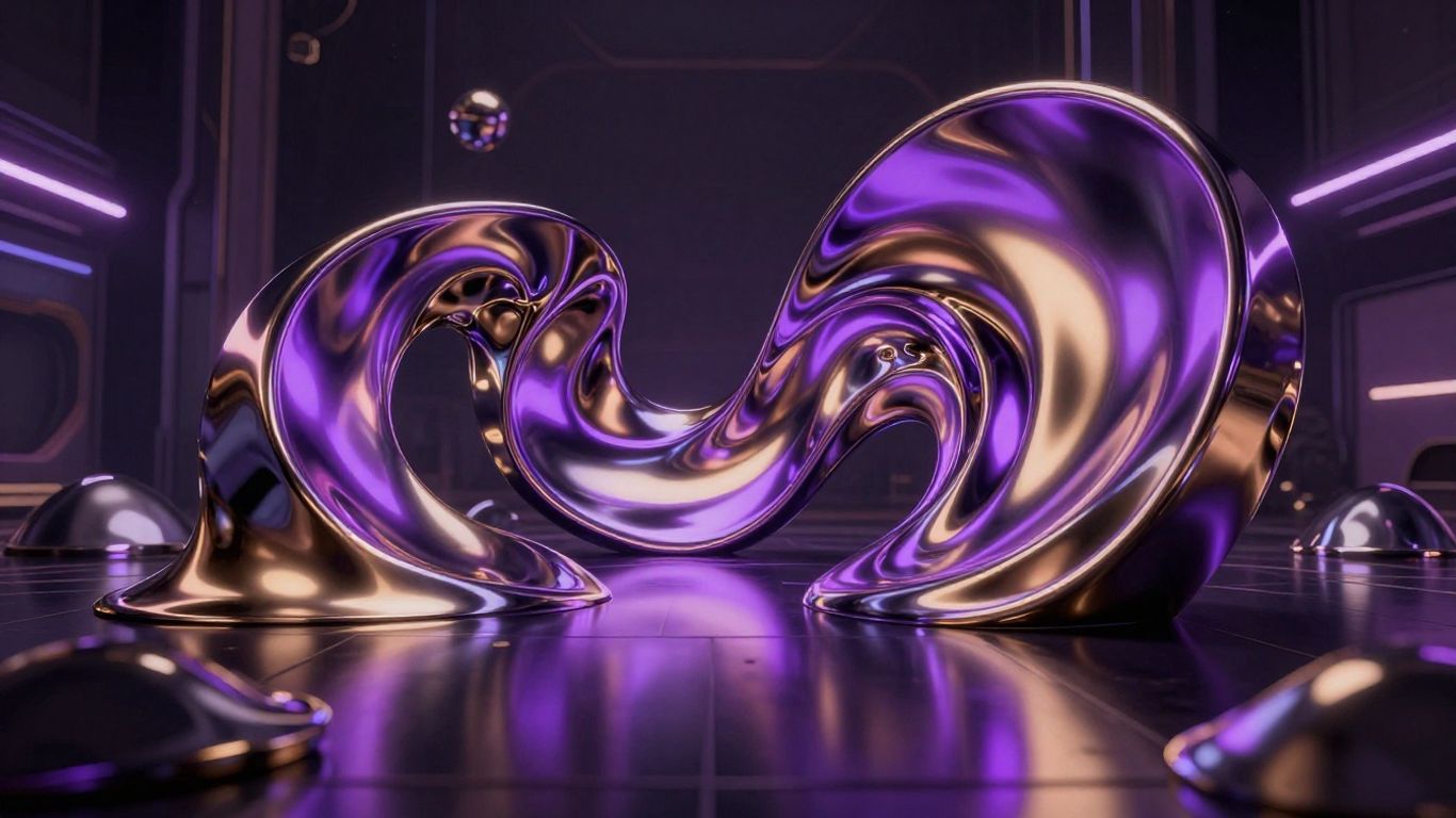 Atmospheric music video visualization