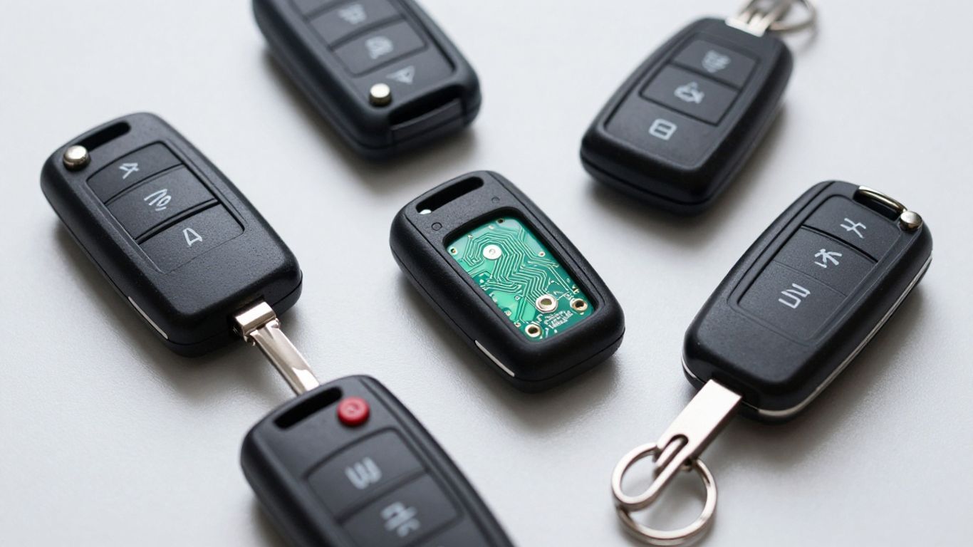 Modern car key and fob technology