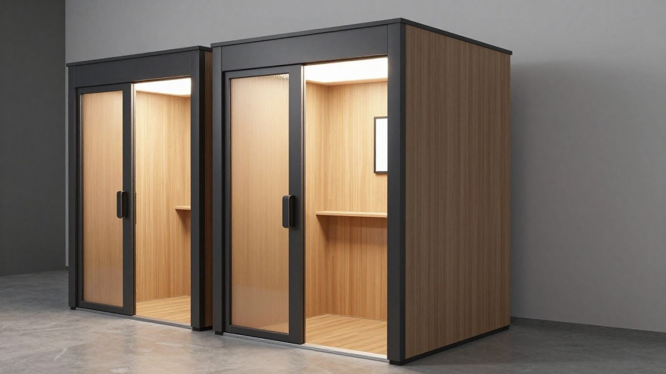 Cabine vidéo moderne pour événement