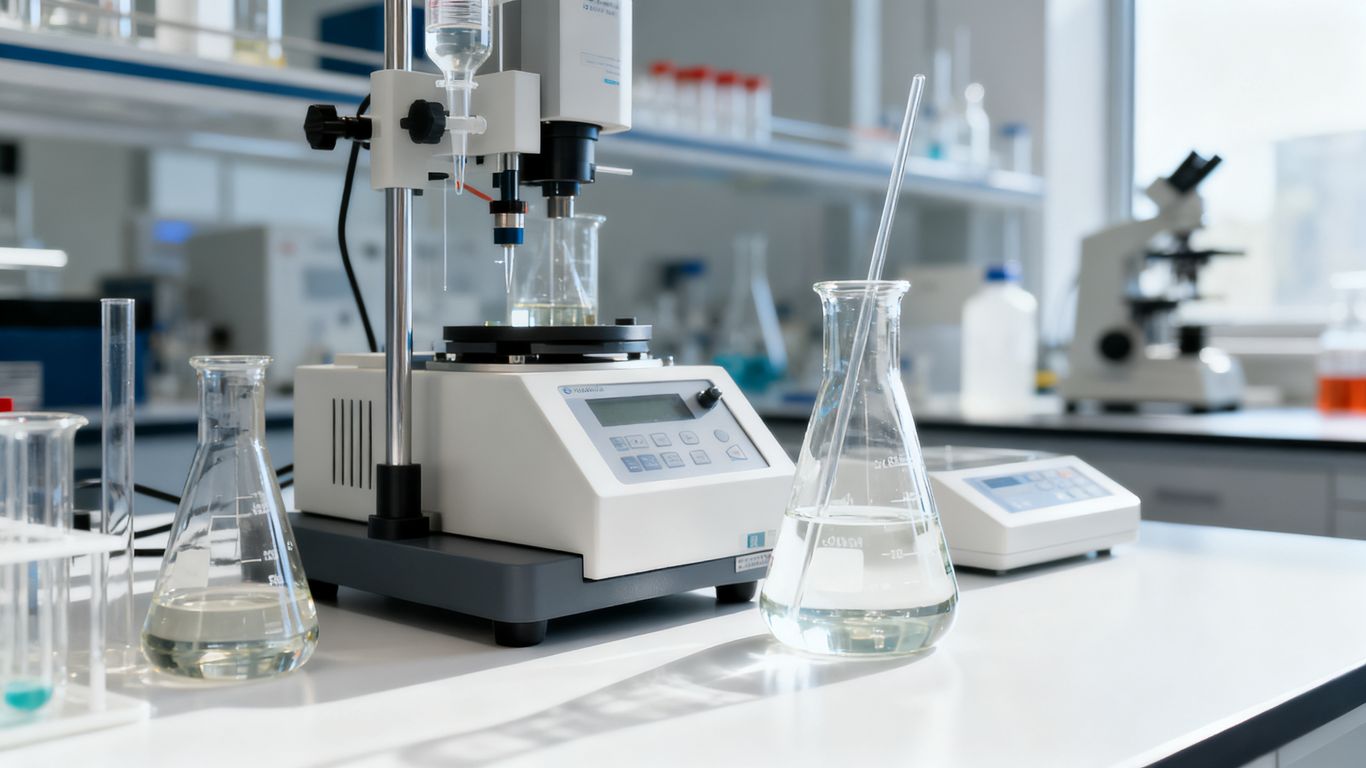 Research laboratory setting
