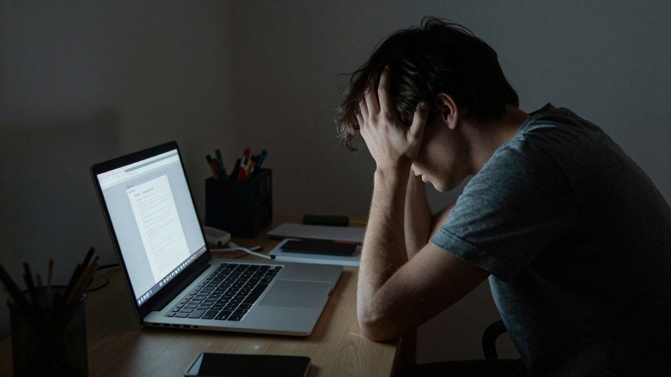 Beginner feeling self-doubt about affiliate marketing.