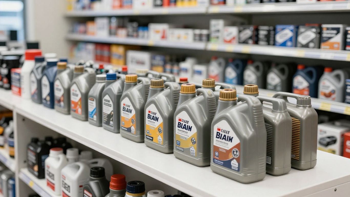 Automotive parts retail storefront