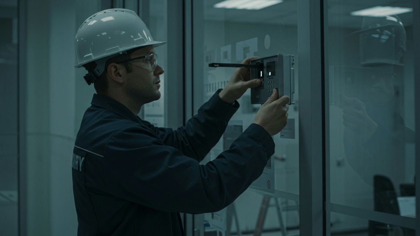 Expert adjusters performing a forensic inspection of a robotic arm