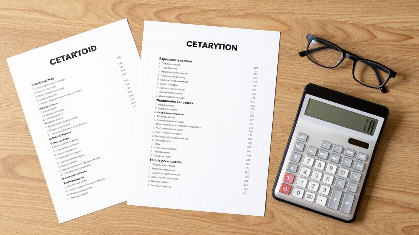 Examen approfondi de documents budgétaires