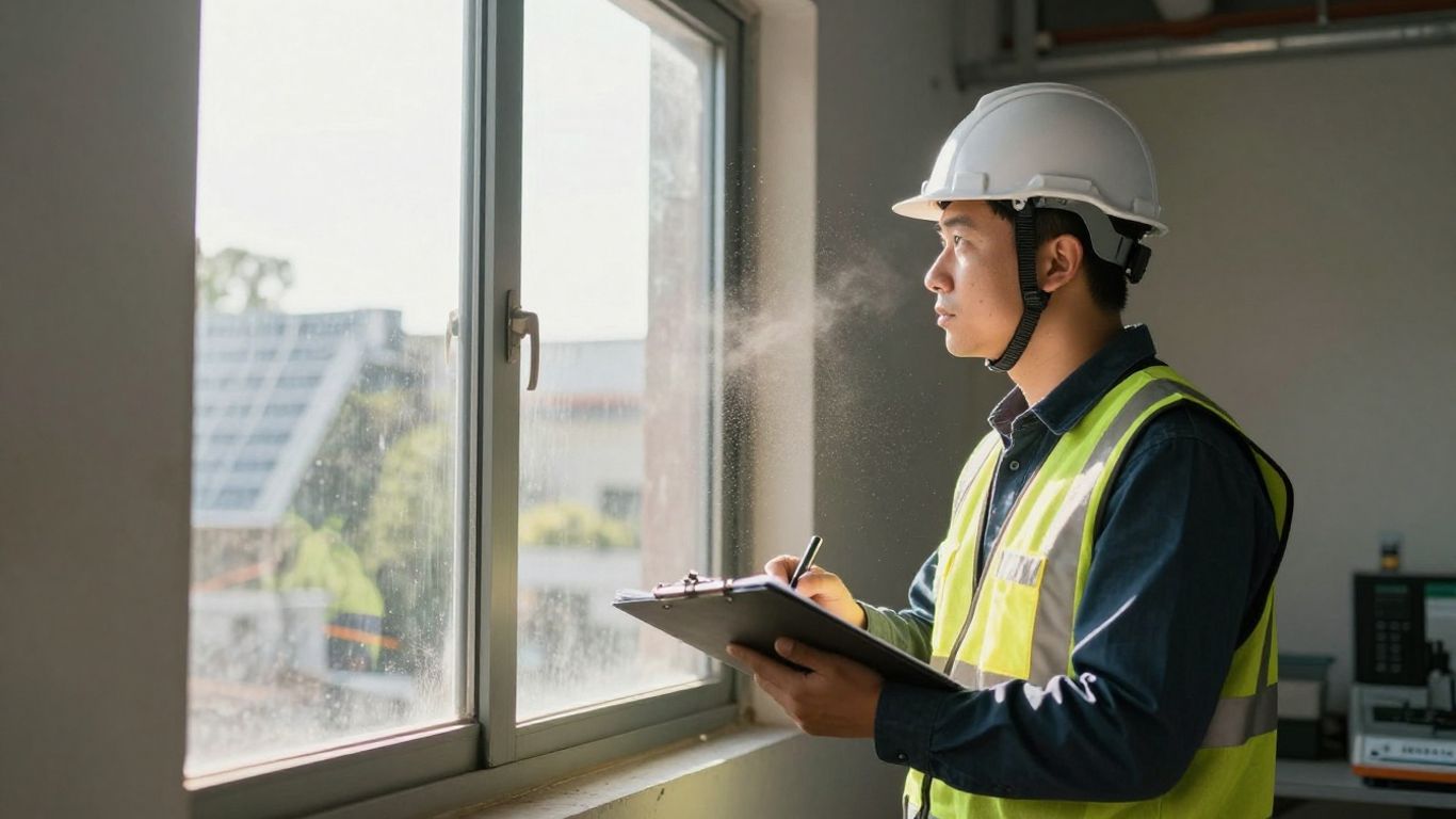 Audit énergétique d'un bâtiment professionnel.