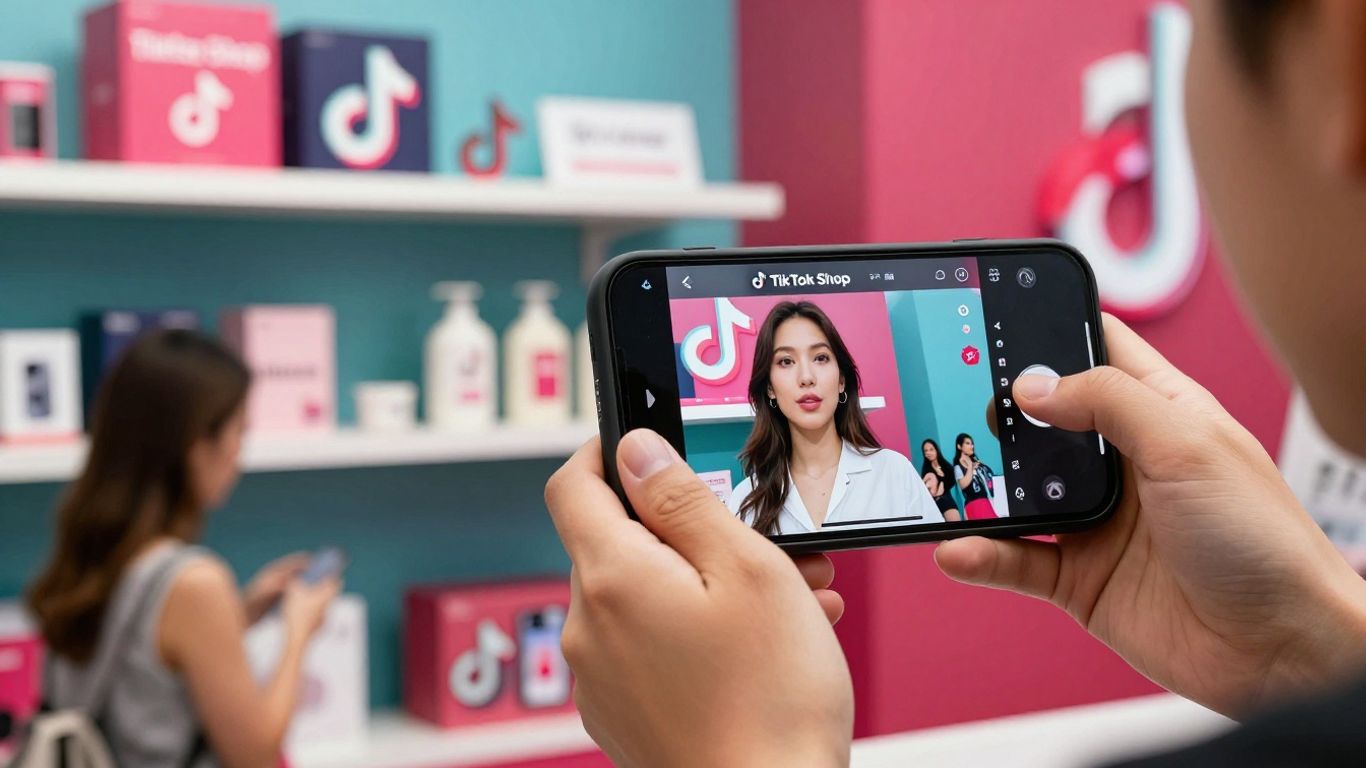 Brands integrating TikTok Shop with platform campaigns visually.