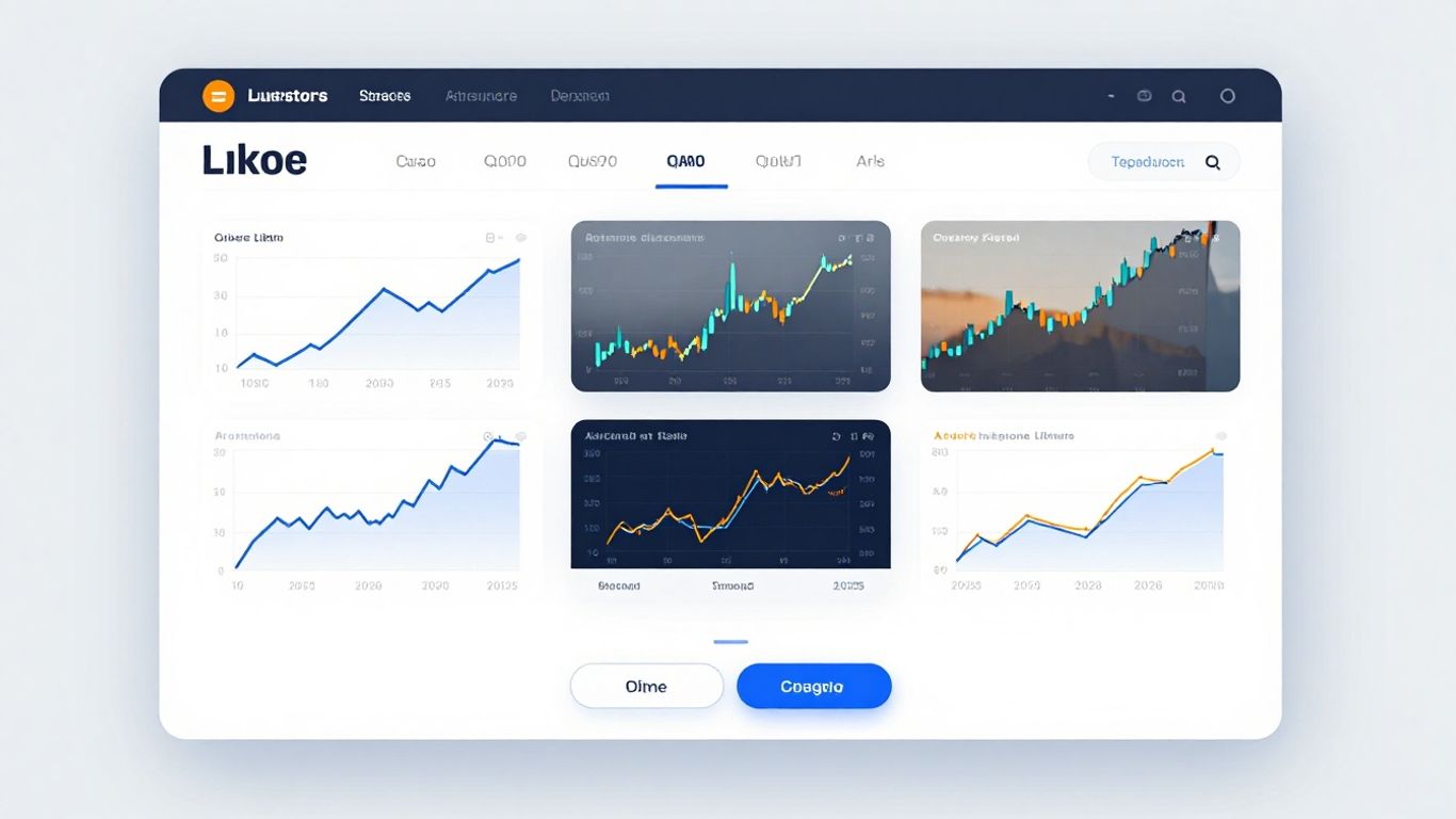 24option trading platform interface with financial charts.