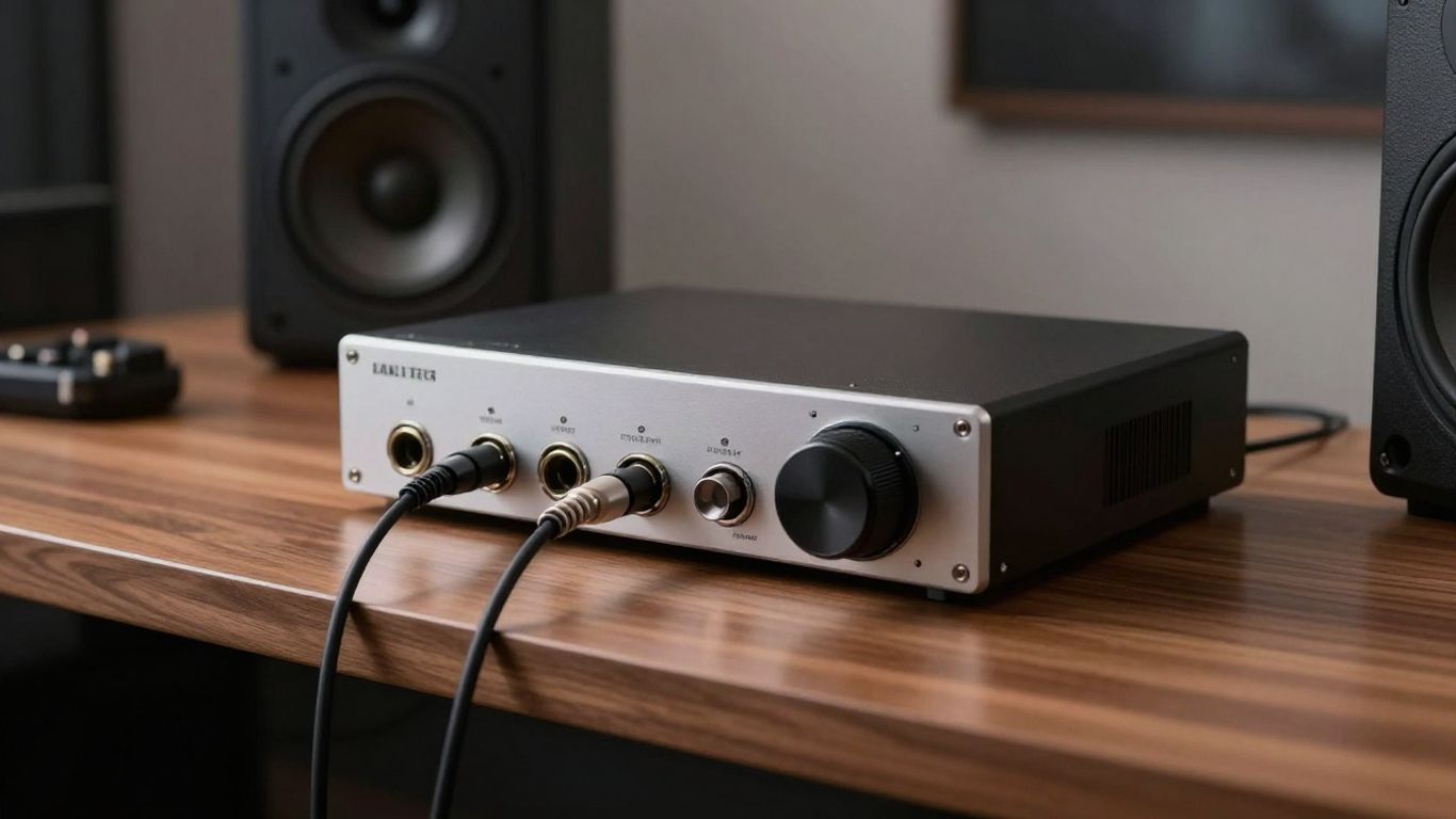 Professional audio interface setup