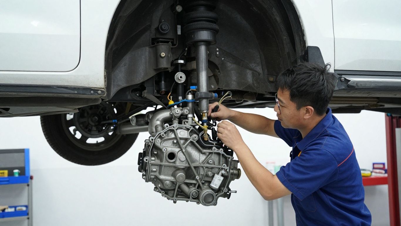Undercarriage inspection for transmission health