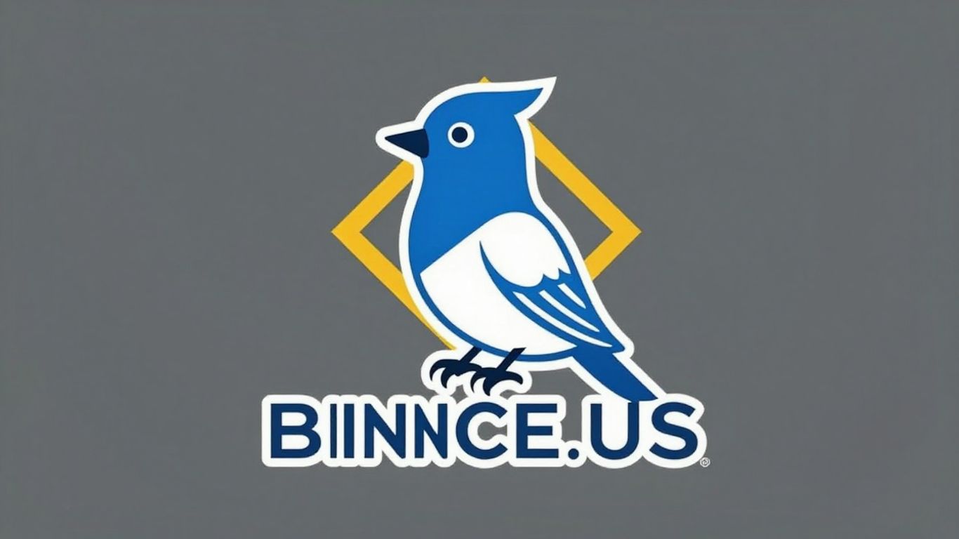 Binance.US logo on a modern background.