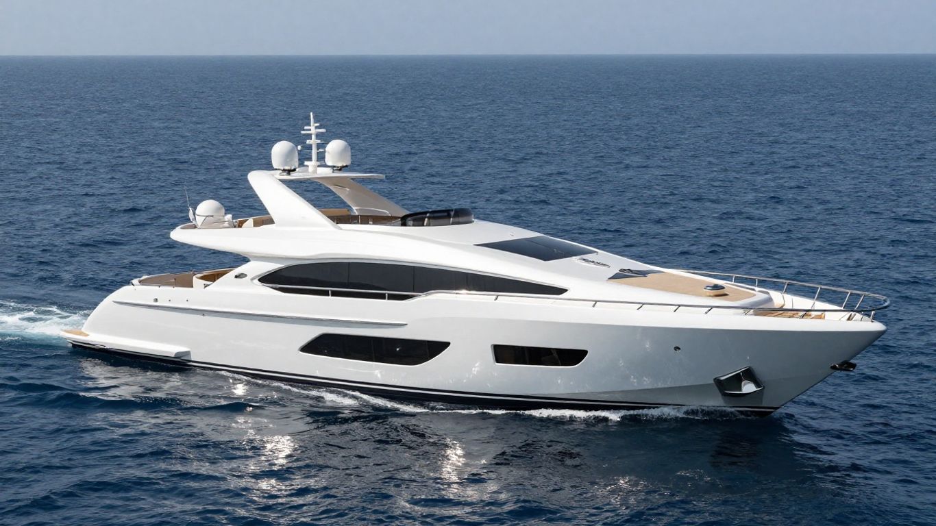 Motor Yacht Sirocco Heesen superyacht on blue ocean