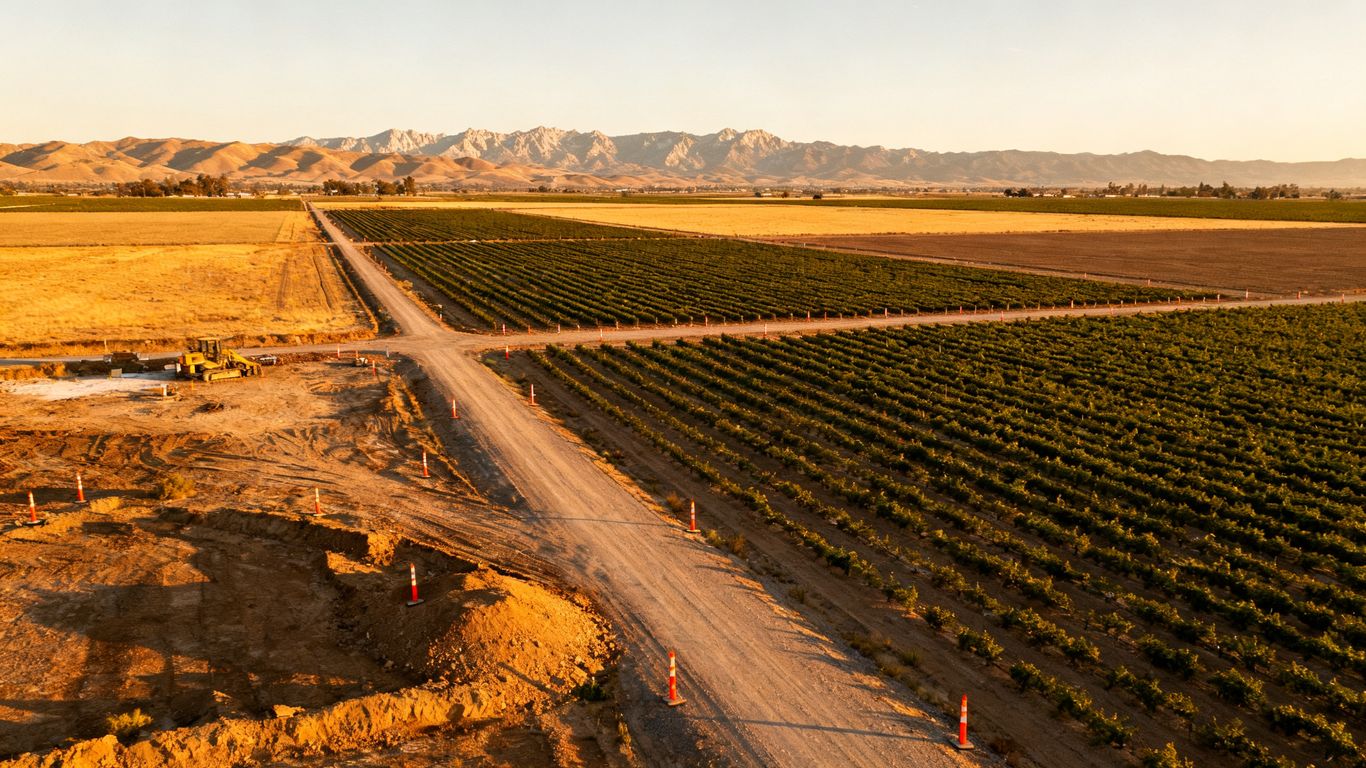 Drone mapping planned over Central Valley farmland