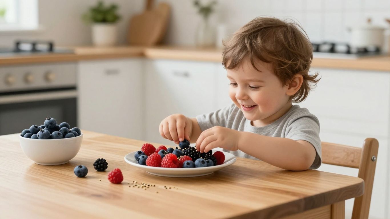 Healthy snacks for active toddler