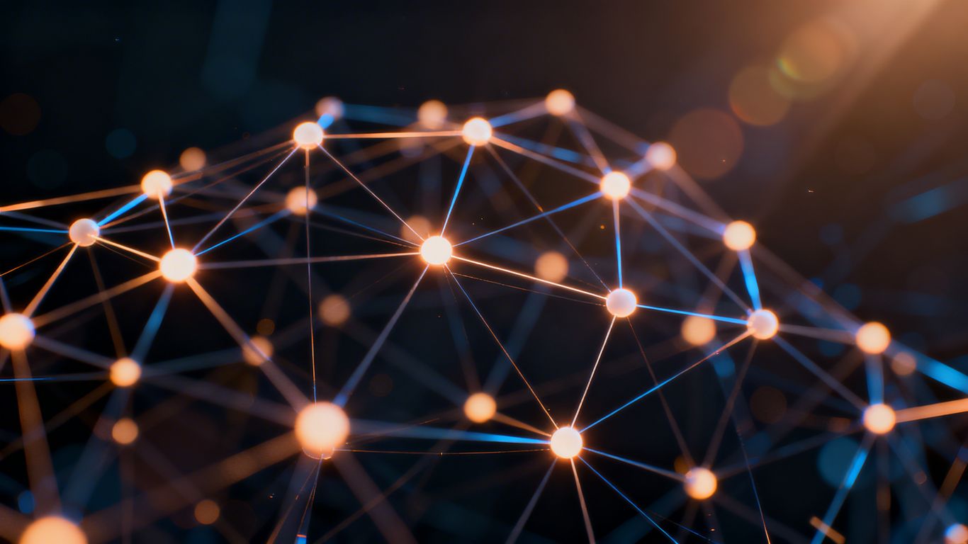 Interconnected digital nodes and lines