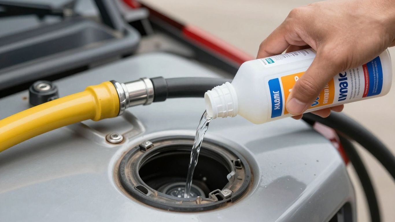Preparing fuel for additive treatment