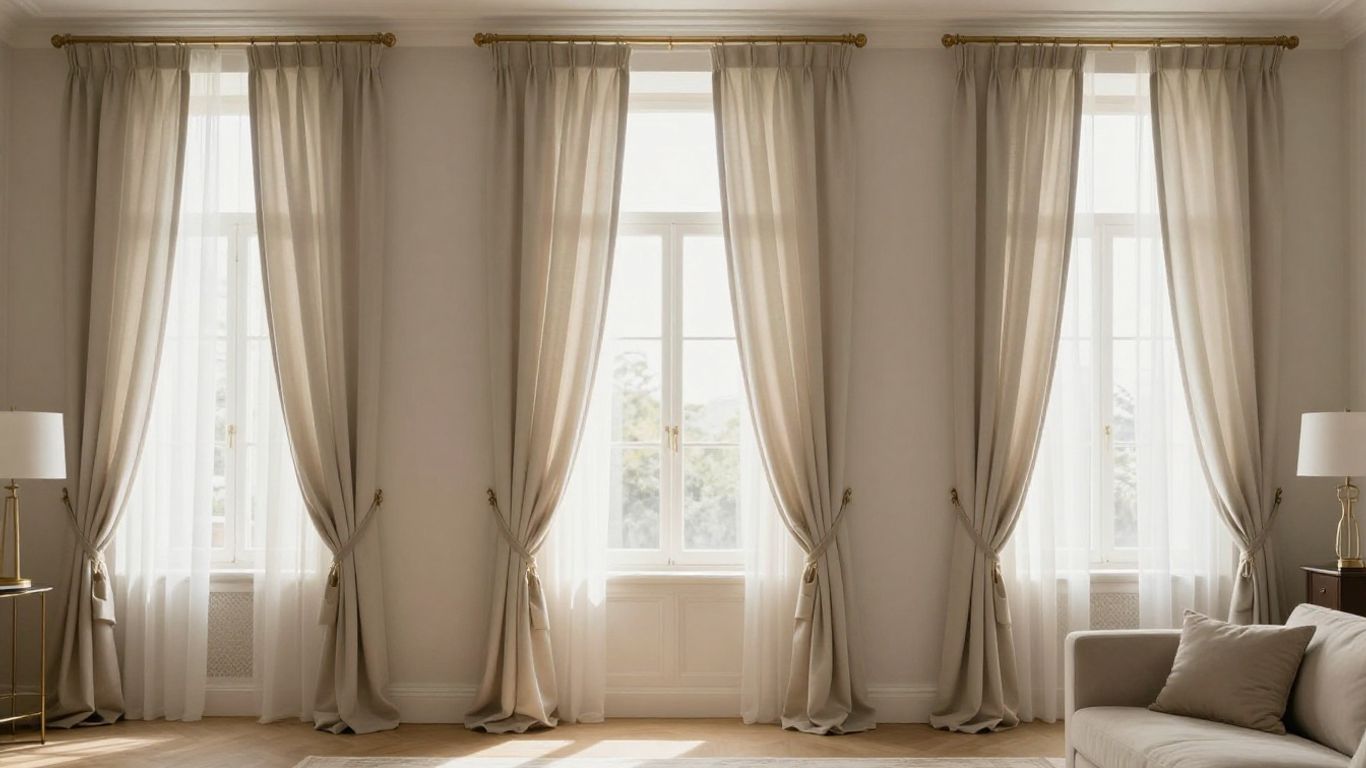 Elegantes Schweizer Wohnzimmer mit gedämpftem Licht