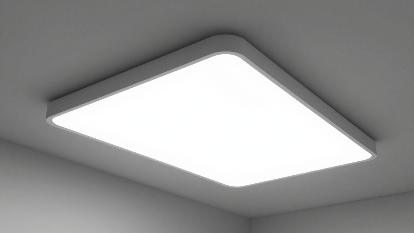 Modern commercial space with bright, professional LED lighting.