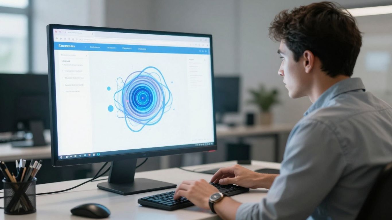Small business owner considering AI investment in Australia.