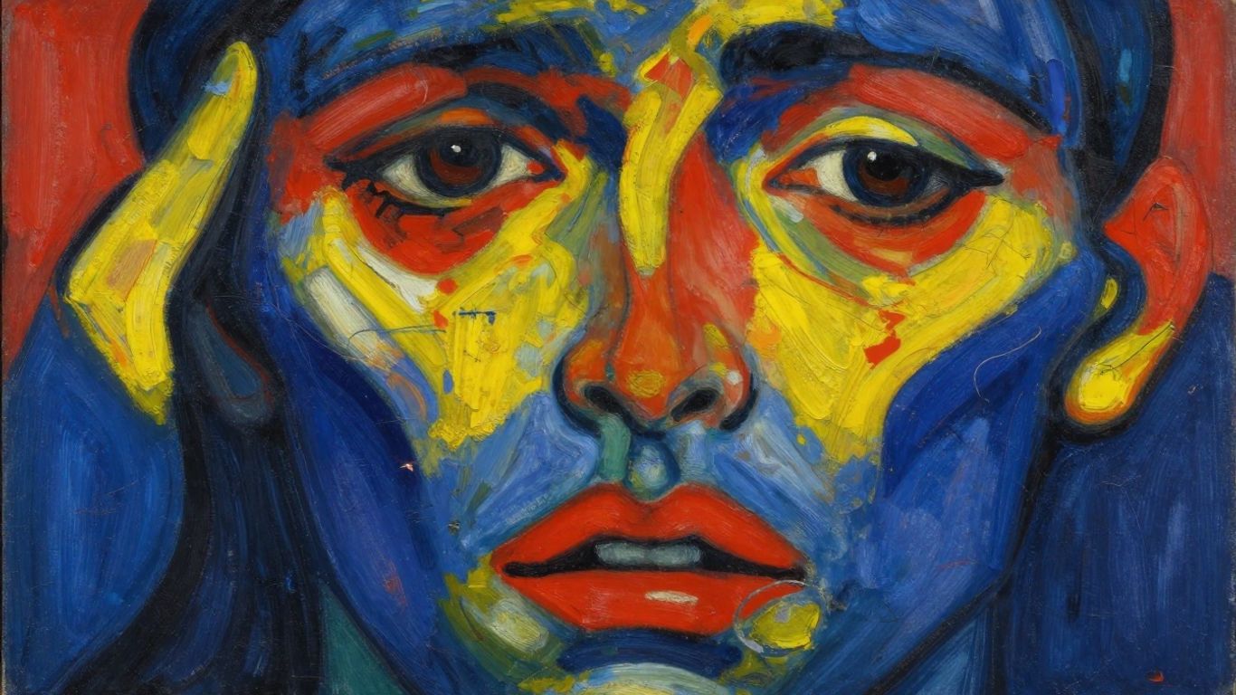 Expressionismus: Schreiende Farben, verzerrte Formen, emotionale Intensität.