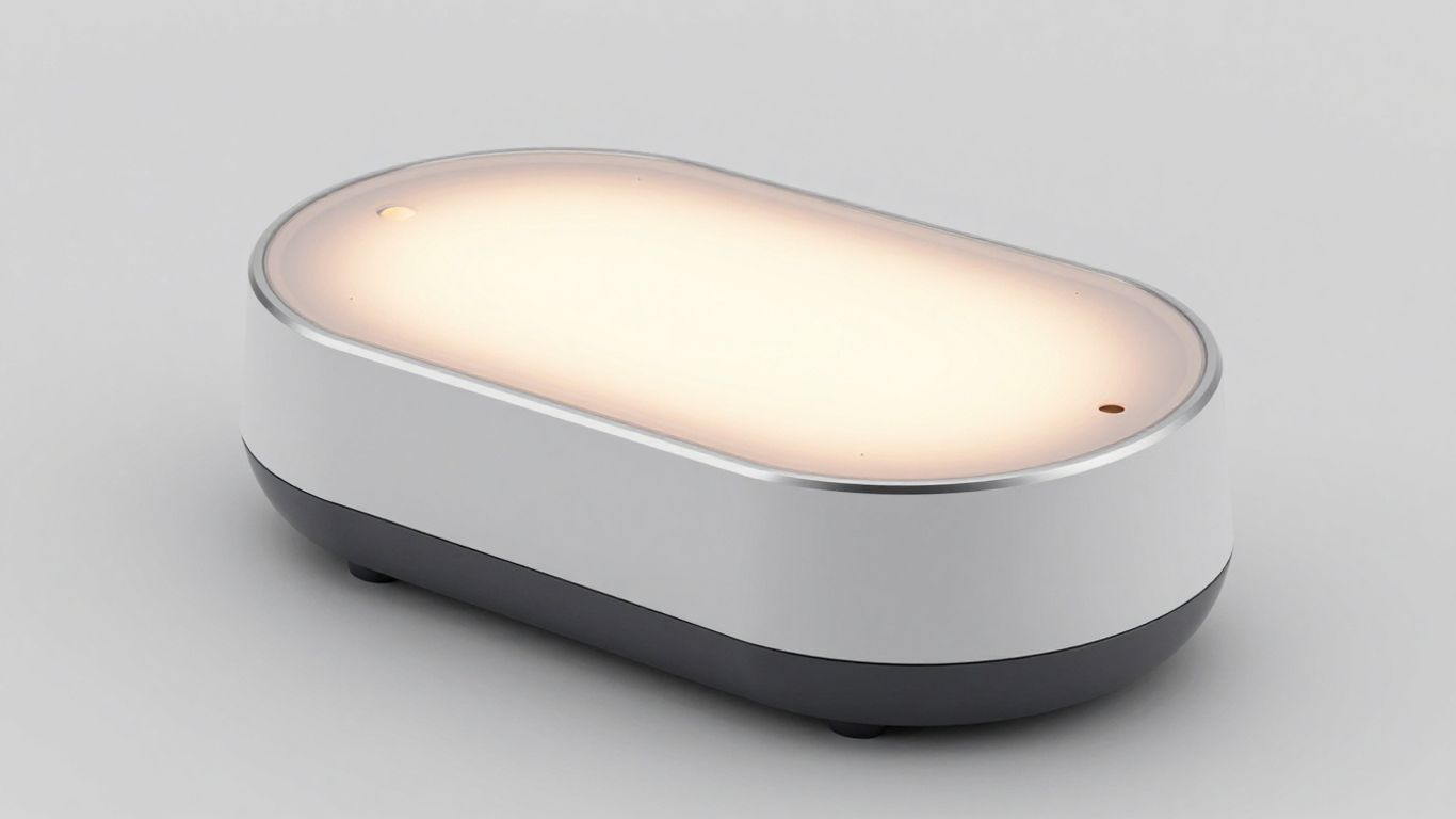 Schweizer Lichttherapie-Gerät mit warmem Licht