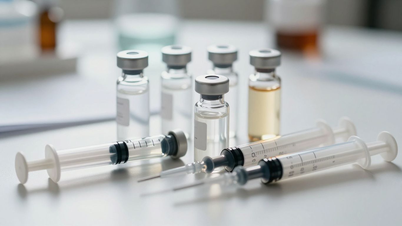 Australian peptide vials and syringes