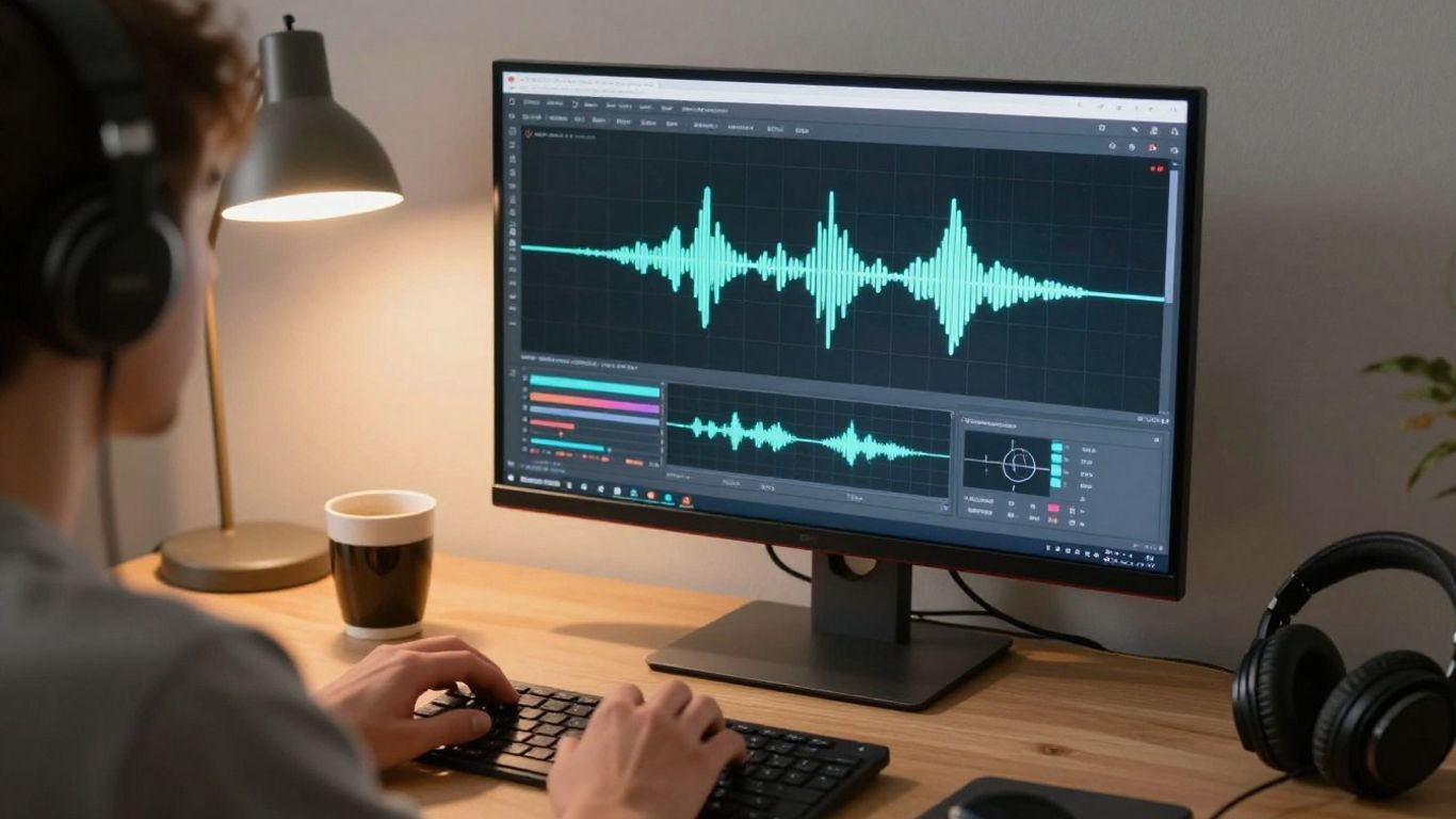 AI video creator reviewing generated scenes