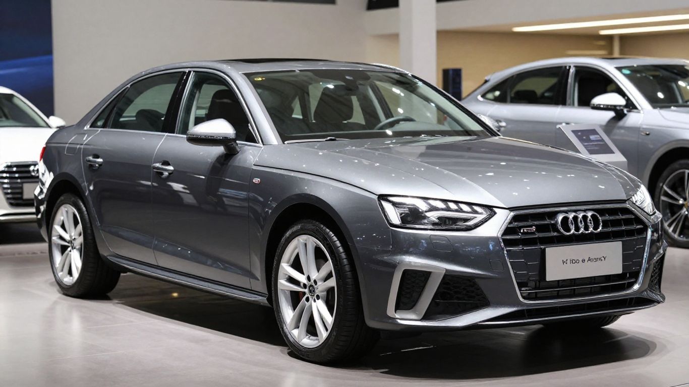 Gebrauchter Audi A4 in Metallic-Lackierung