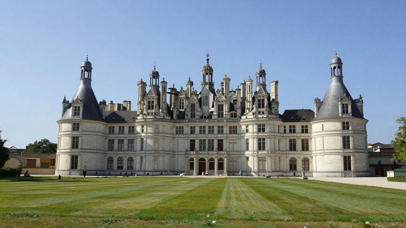 Château de Chambord exterior view