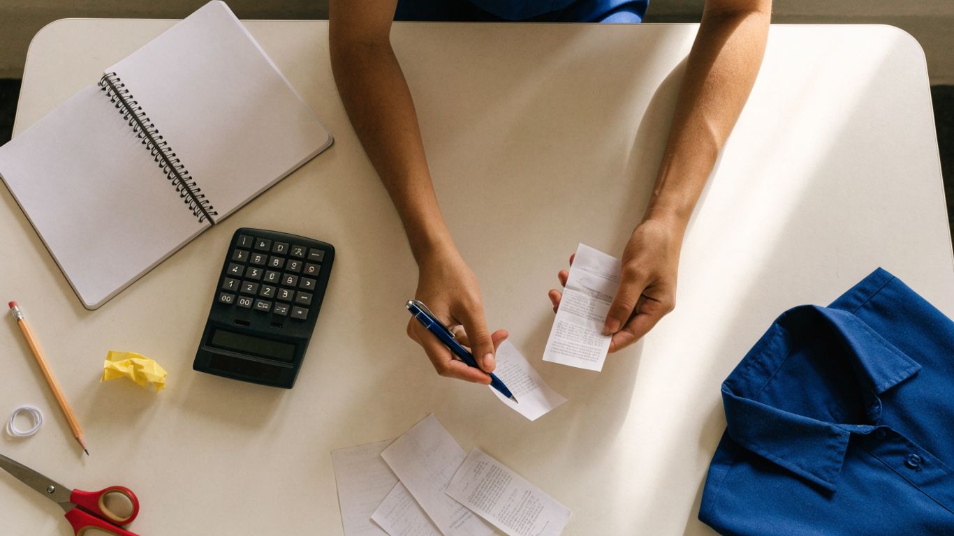 Student reviewing CNA course expenses and supplies