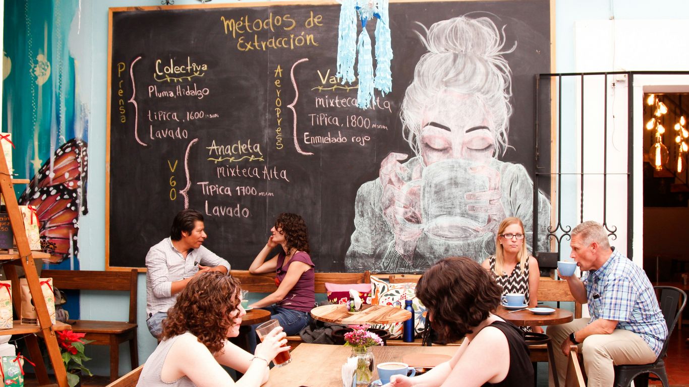 digital nomad in oaxaca