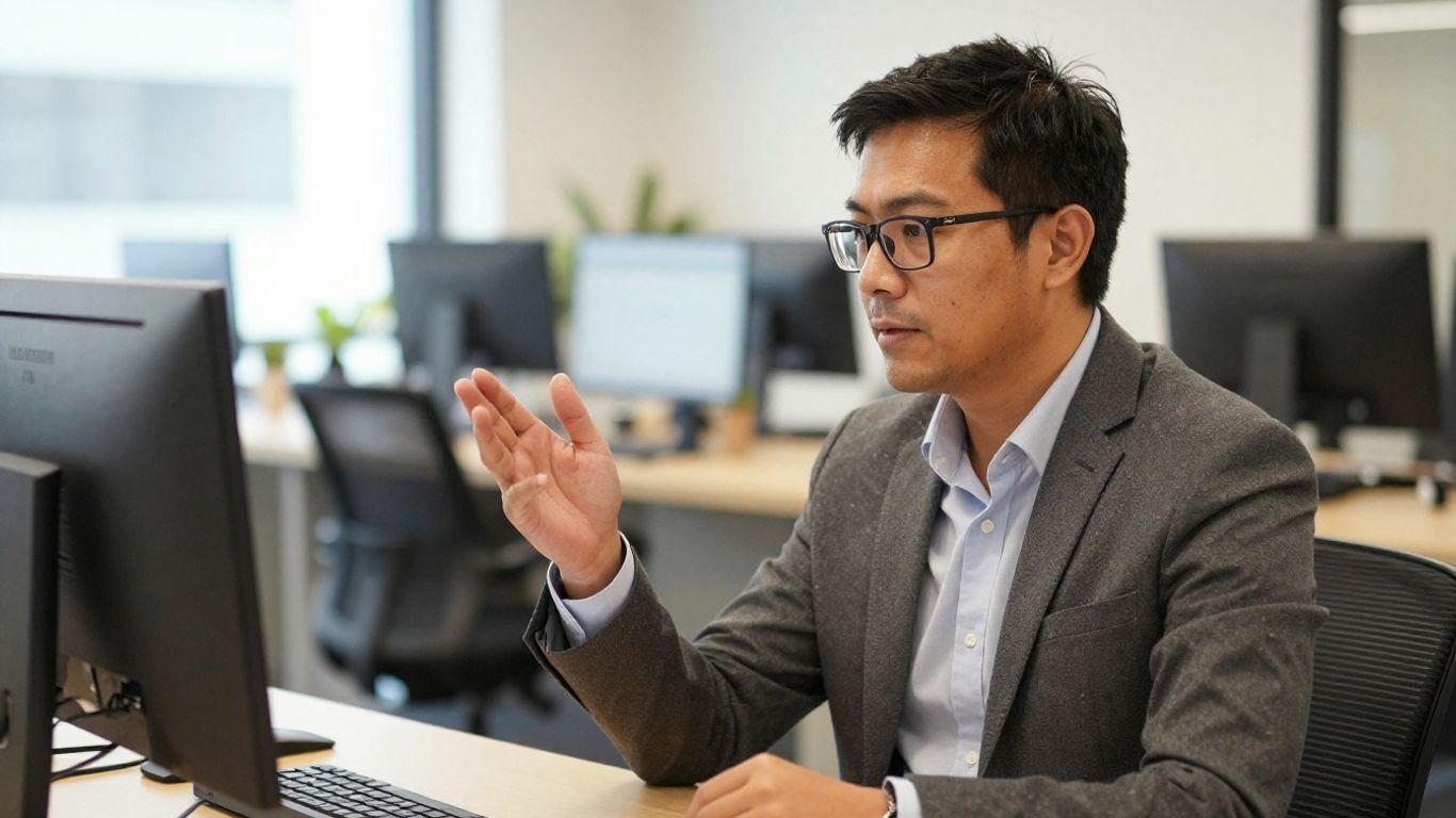 Photographer capturing corporate story in Melbourne