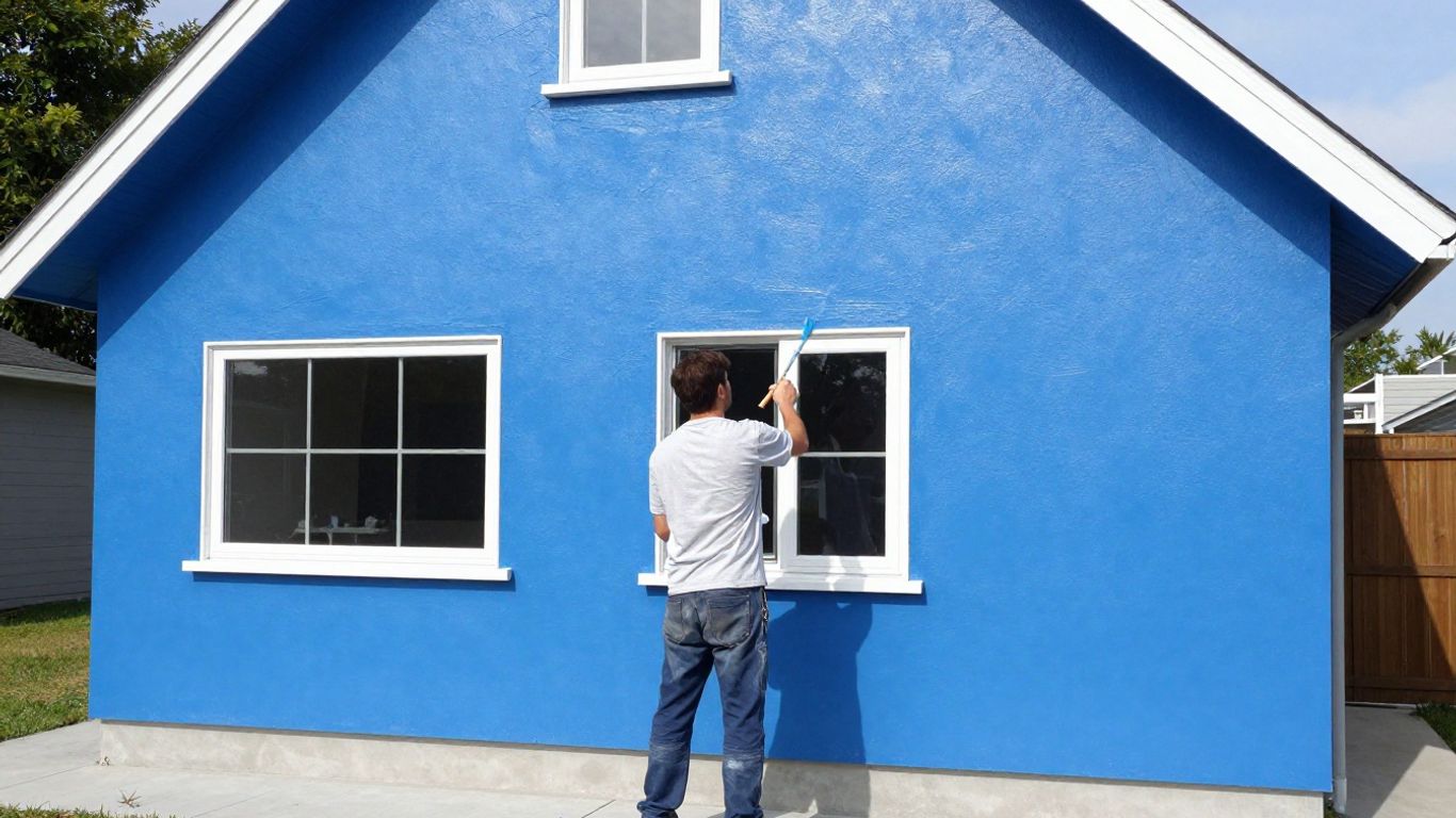 House painting in Berkeley Lake, Georgia