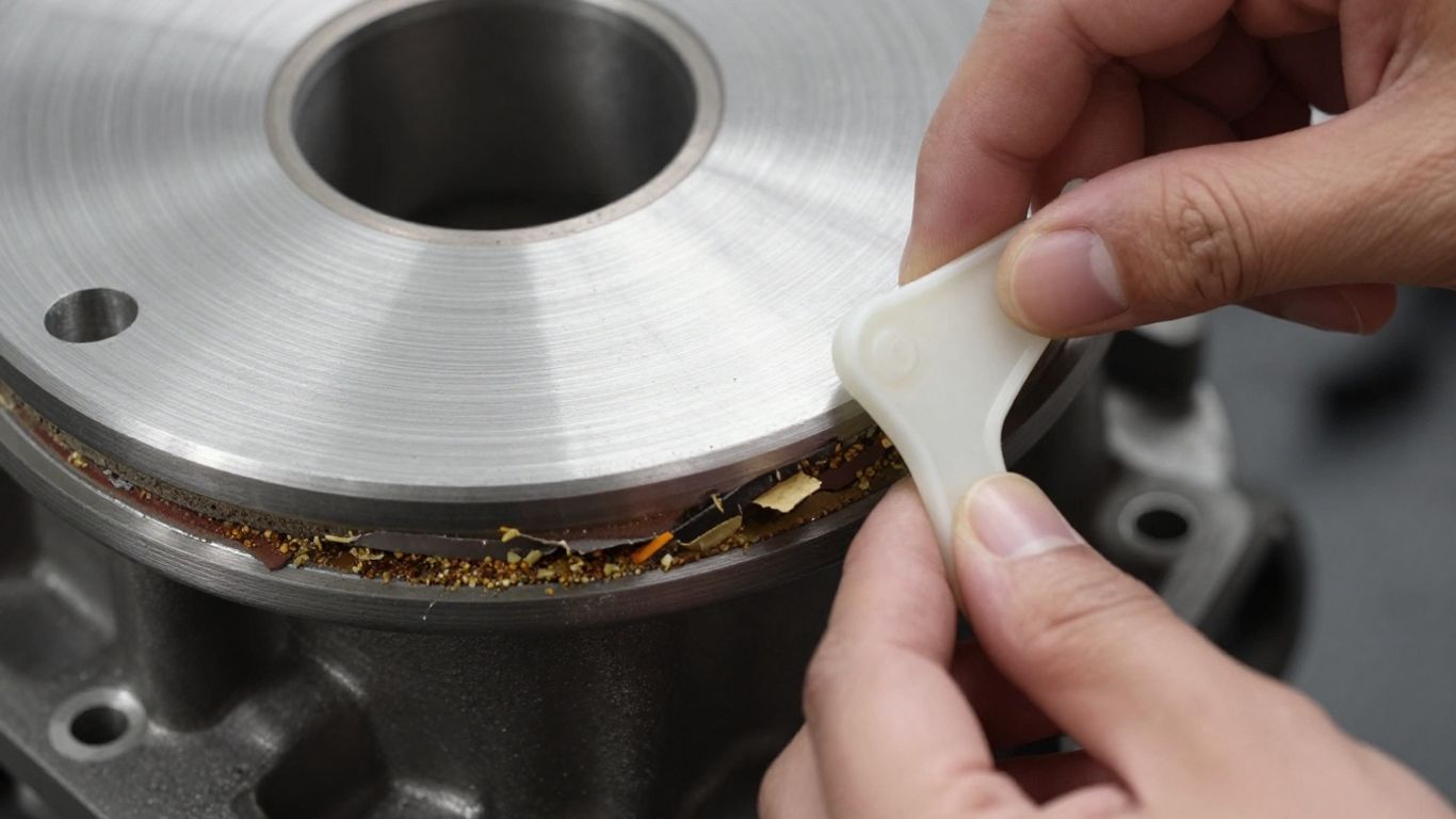 Cleaning engine mating surfaces