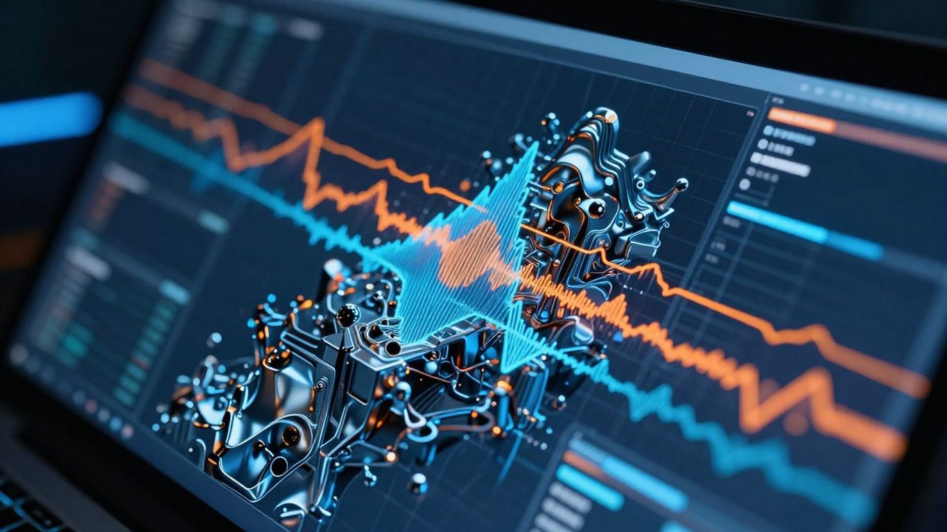 A futuristic visual output interface