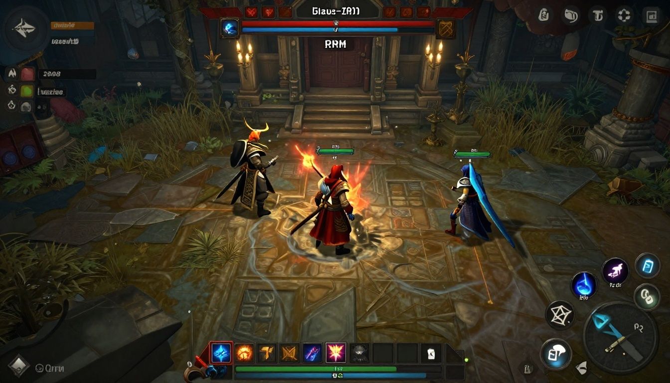 Otimização de equipamentos em Diablo IV destacando itens lendários e sinergia de atributos