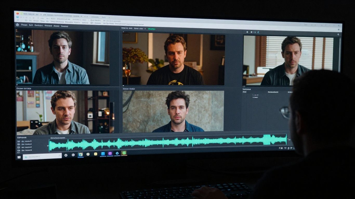 Director reviewing inconsistent AI music video frames