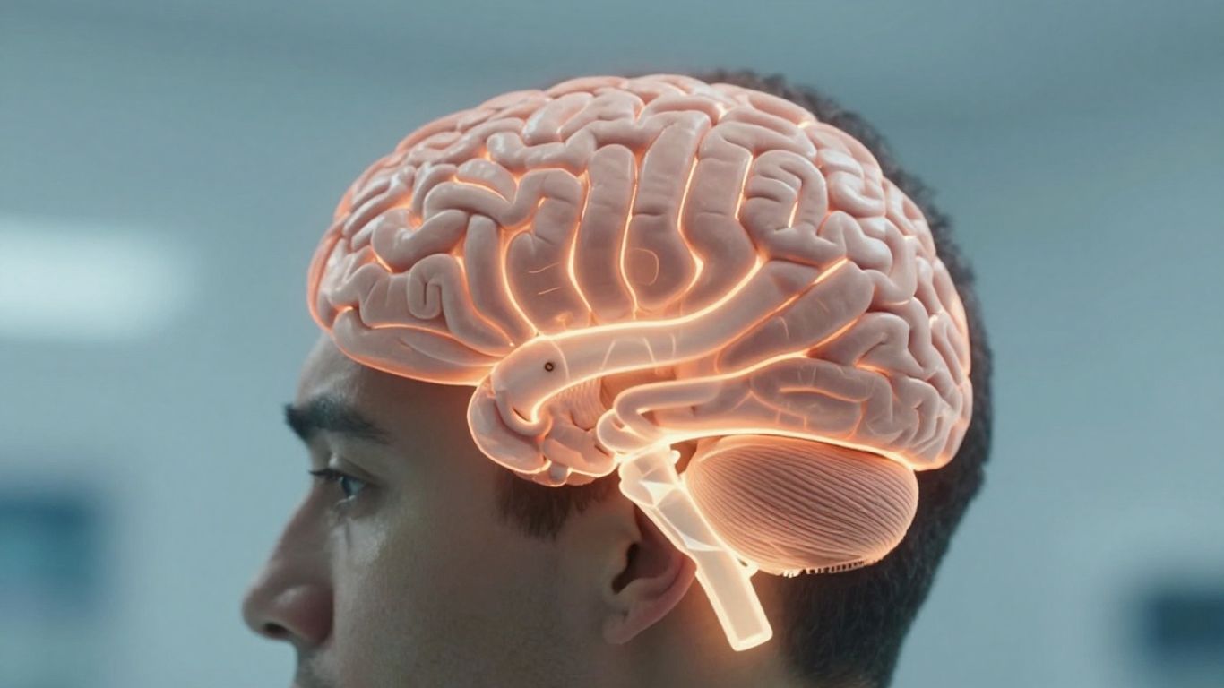 Brain activity visualization during TMS therapy.