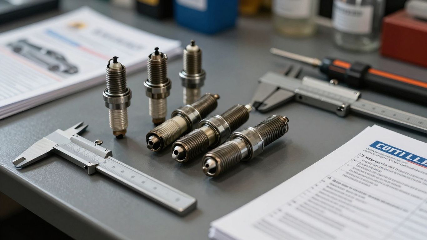 Spark plug and engine identification tools