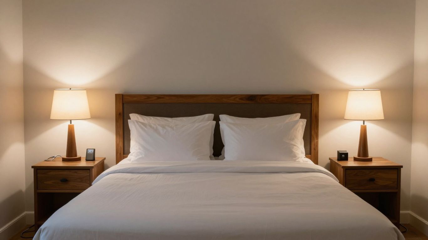 Mejores lamparas de mesita de noche para Airbnb: con USB y regulables