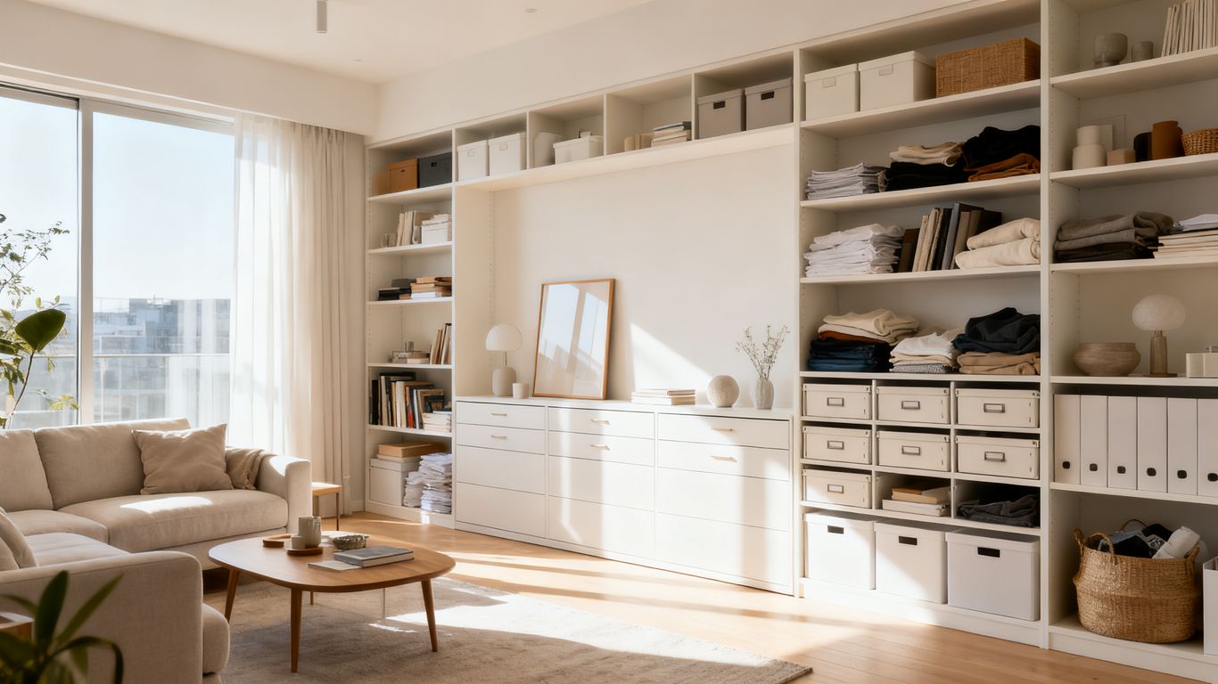 告別雜亂，迎接清爽的居家收納改造前後對比