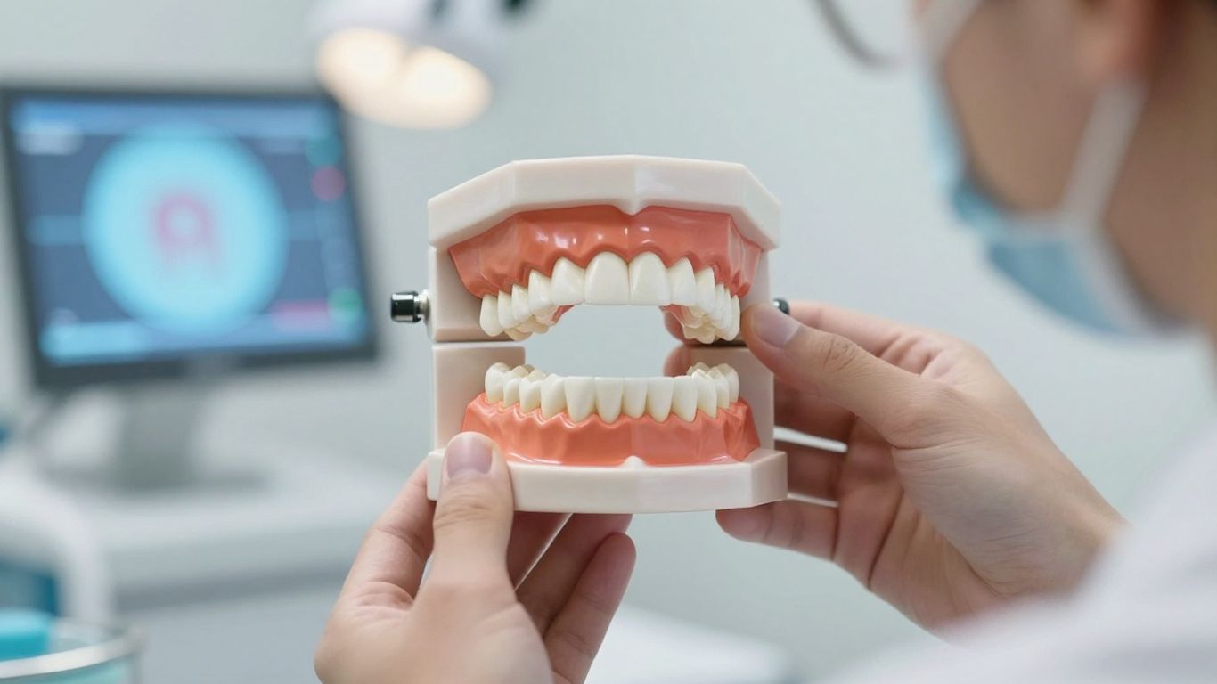 Natural smile design process