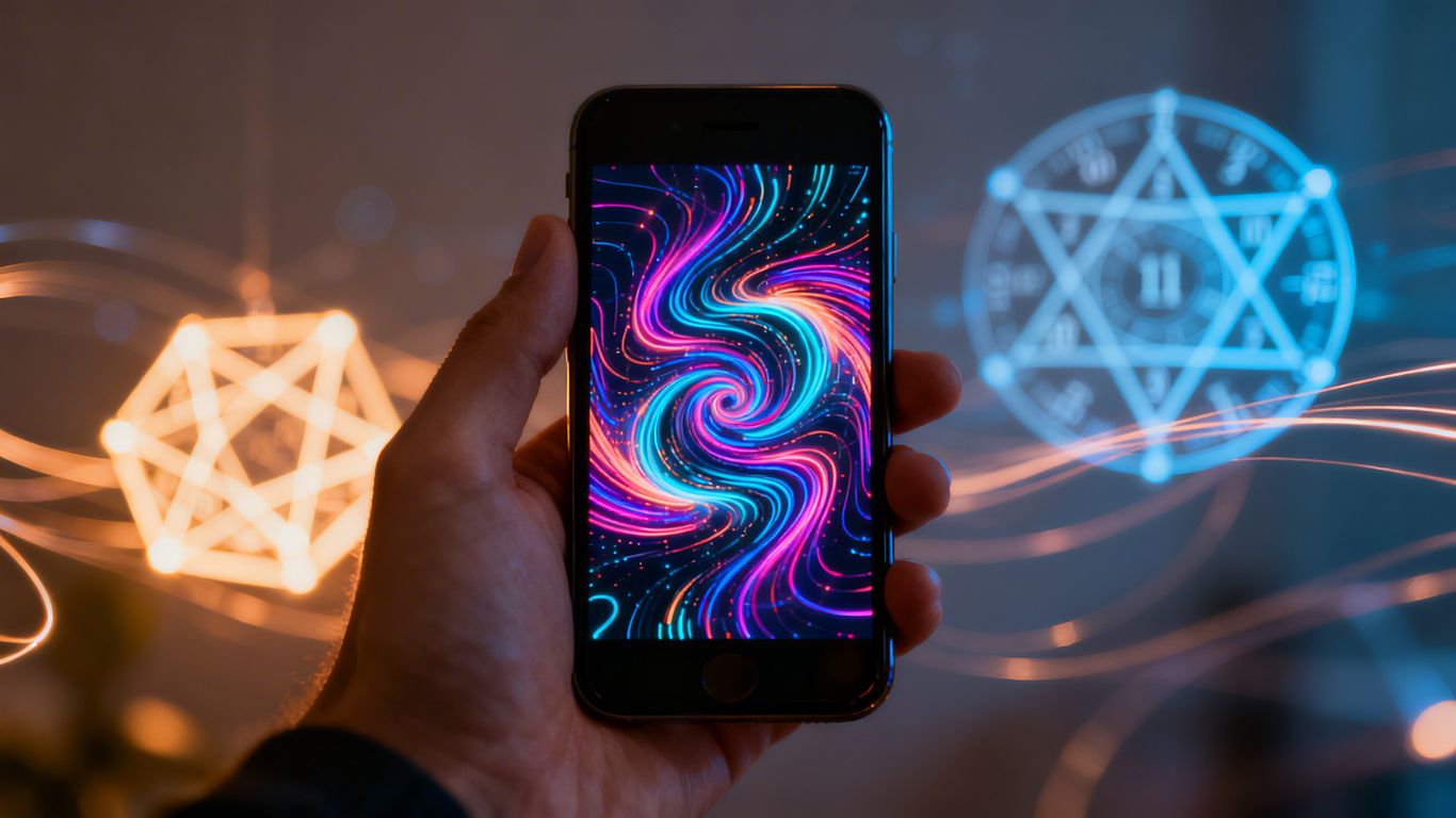 數字時代的八字與流年能量分析圖