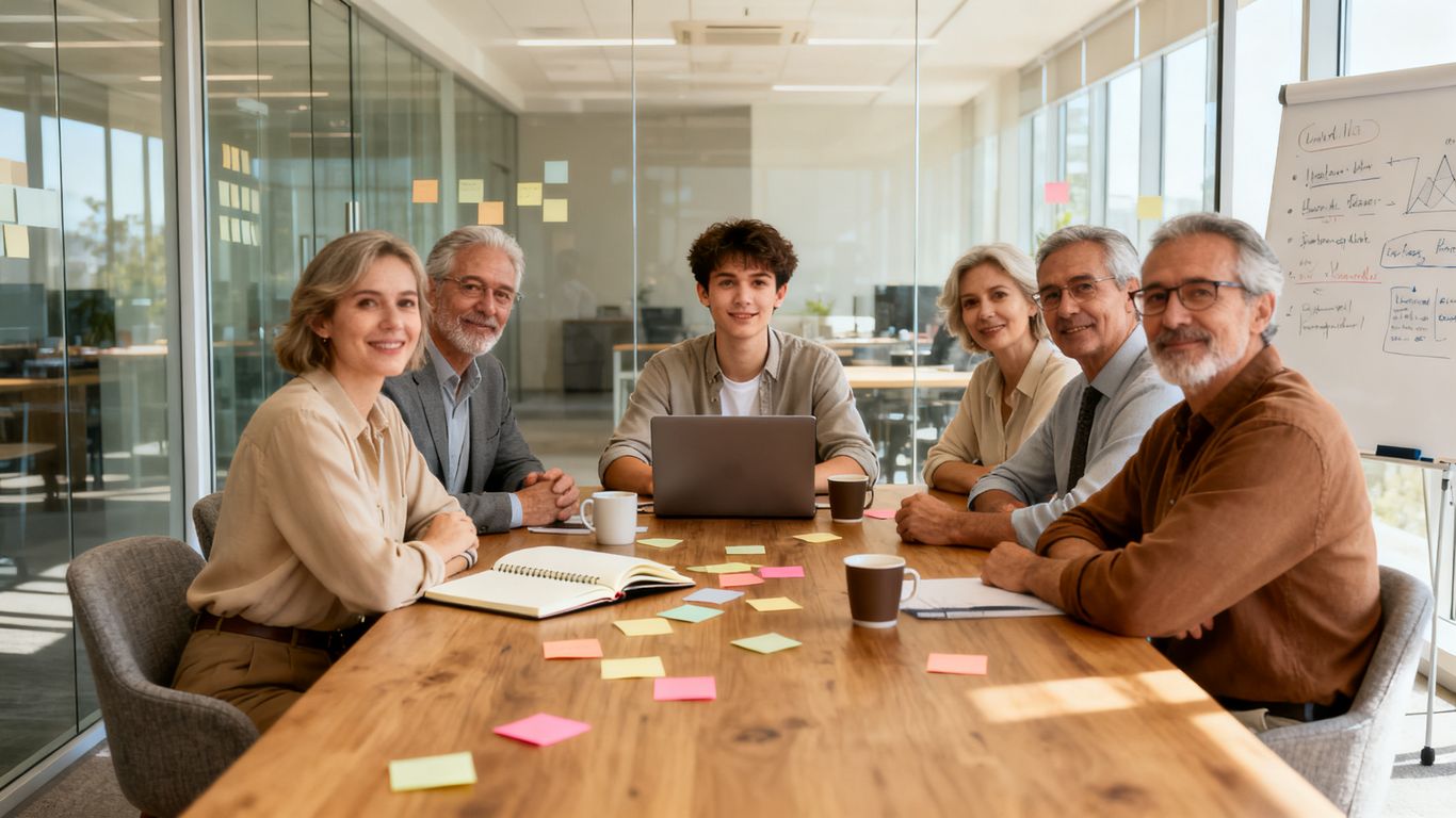 How to Build Relationships with Senior Colleagues When You're the Junior on the Team