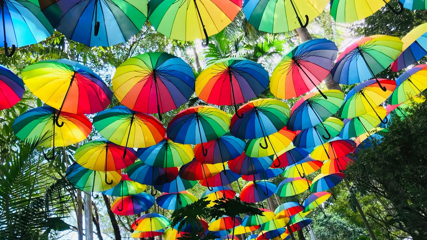 Umbrella manufacturing district in Shangyu China