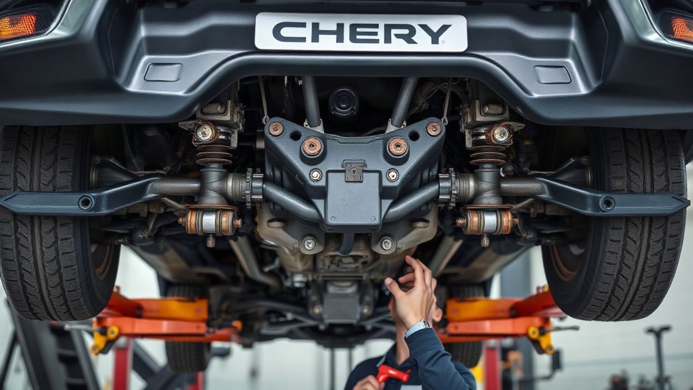Chery drivetrain differential inspection