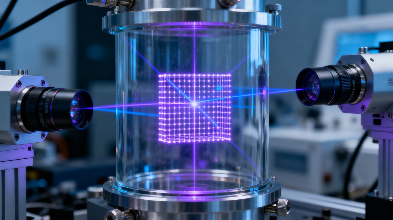 Isolated neutral atoms trapped in laser light arrays