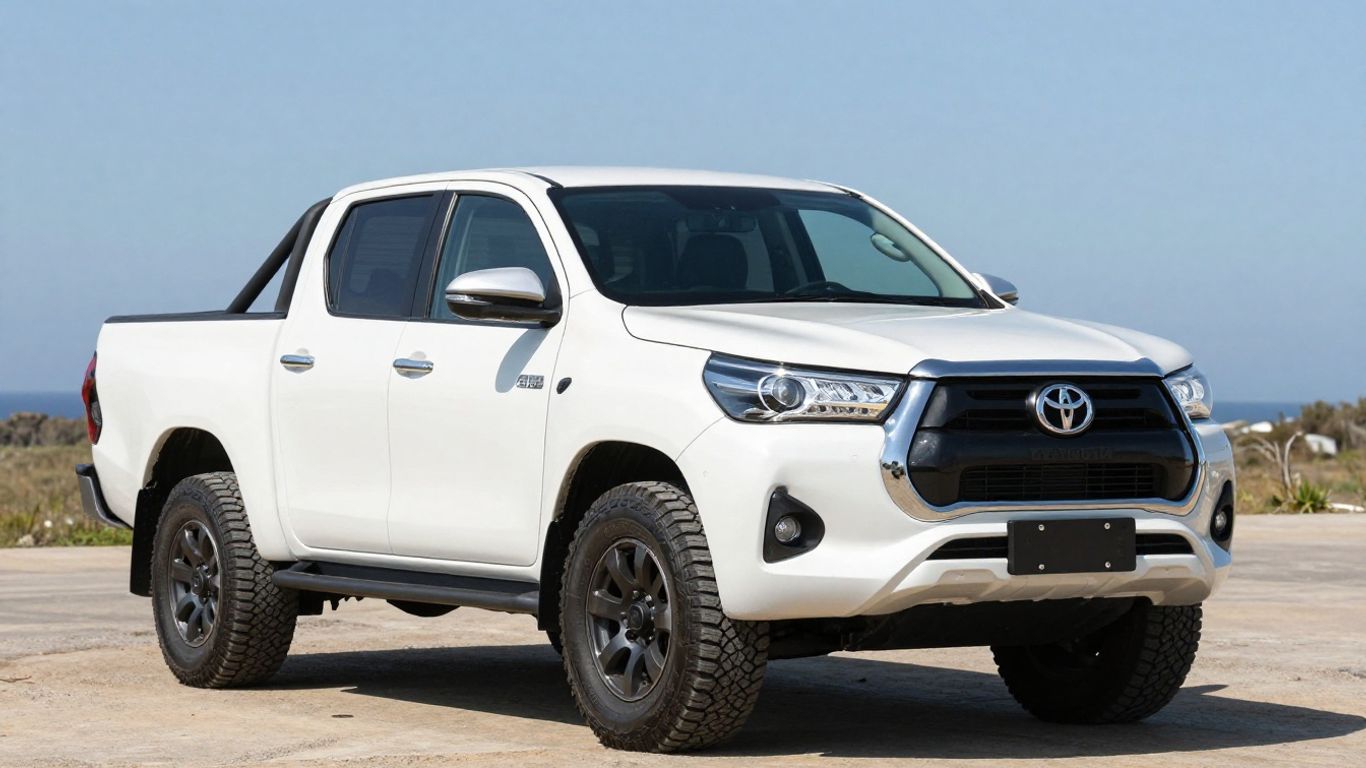 Toyota Hilux pickup truck parked outdoors