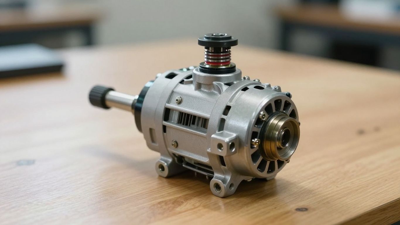 A clean disassembled car part